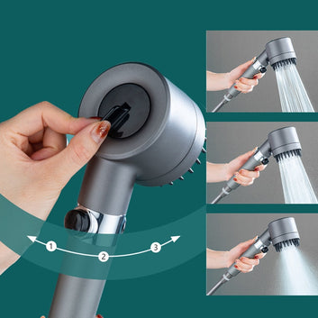 3-Modes High-Pressure Showerhead